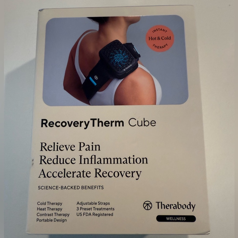 Therabody Blue and Black Recovery Device